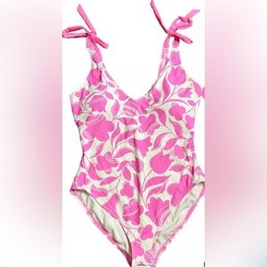 Kate Spade Surf Pink and Cream Tulip One Piece